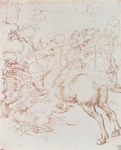 San Jorge y el Dragón de Raffaello Sanzio Raphael